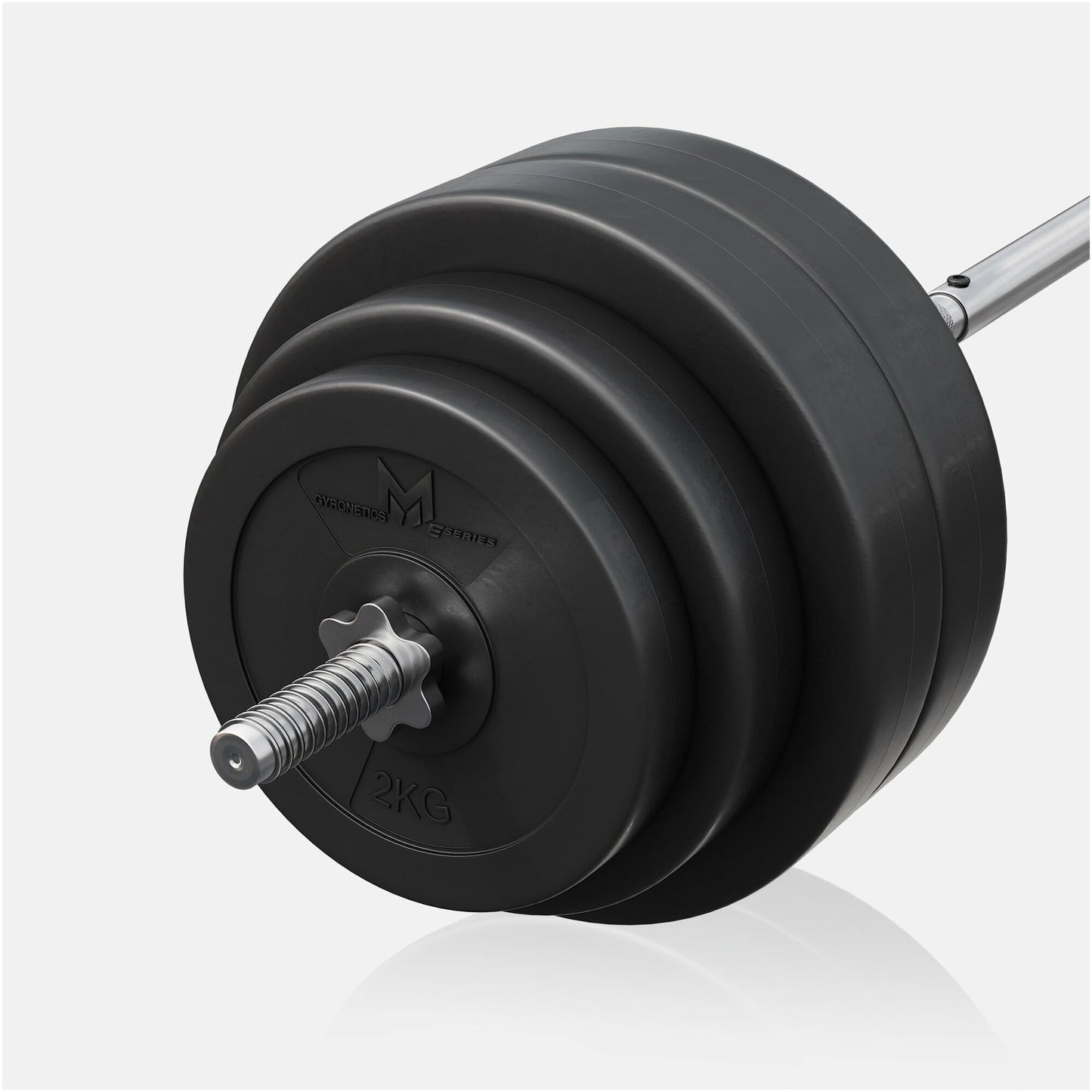 Langhantelset E-Series Kunststoff 60 kg - Gorilla Sports Schweiz