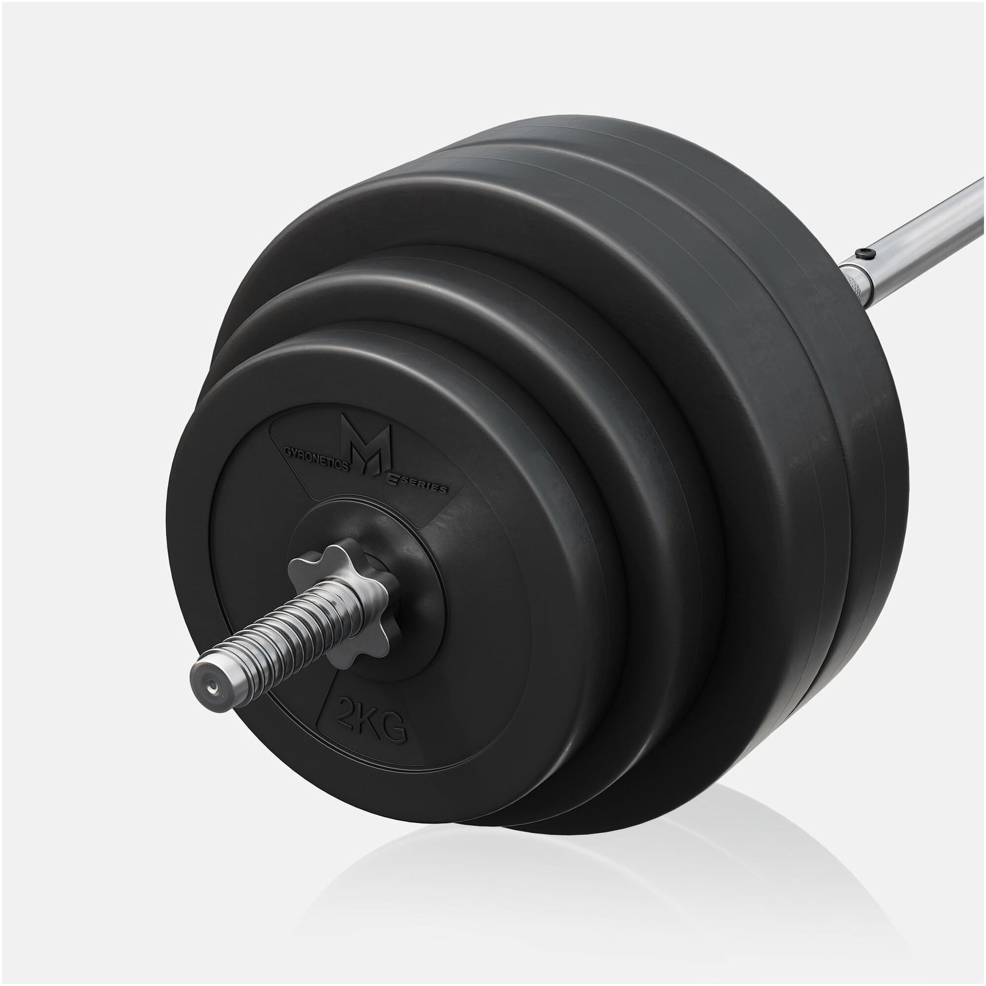 Langhantelset E-Series Kunststoff 60 kg - Gorilla Sports Schweiz