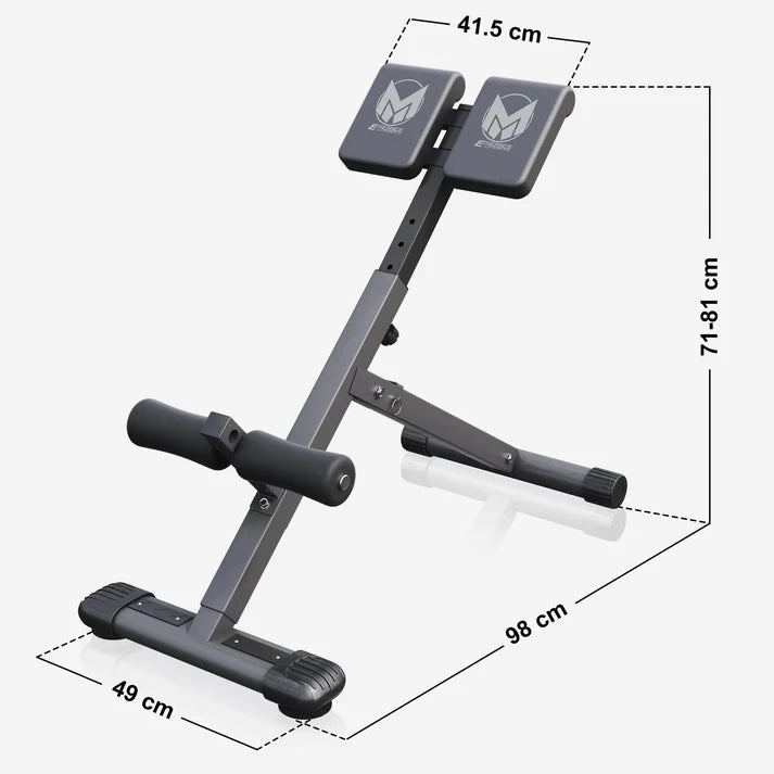 Hyperextension Rückentrainer klappbar E-Series