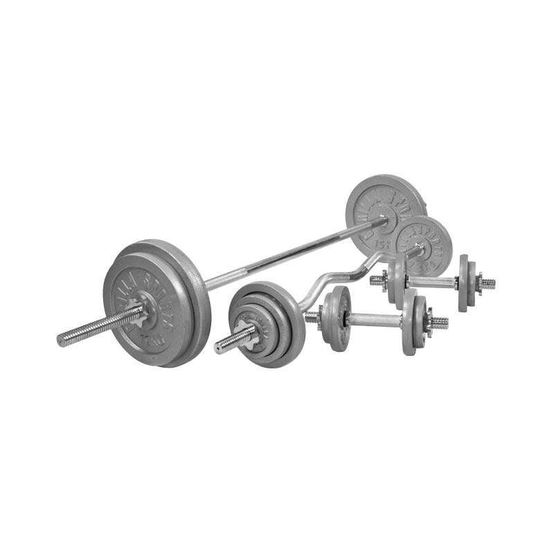 Hantelbank mit Ablage Gusseisen 108 kg - Gorilla Sports Schweiz