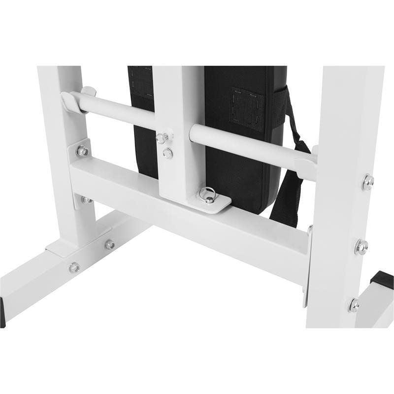 Hantelbank Gusseisenset weiss 108 kg - Gorilla Sports Schweiz