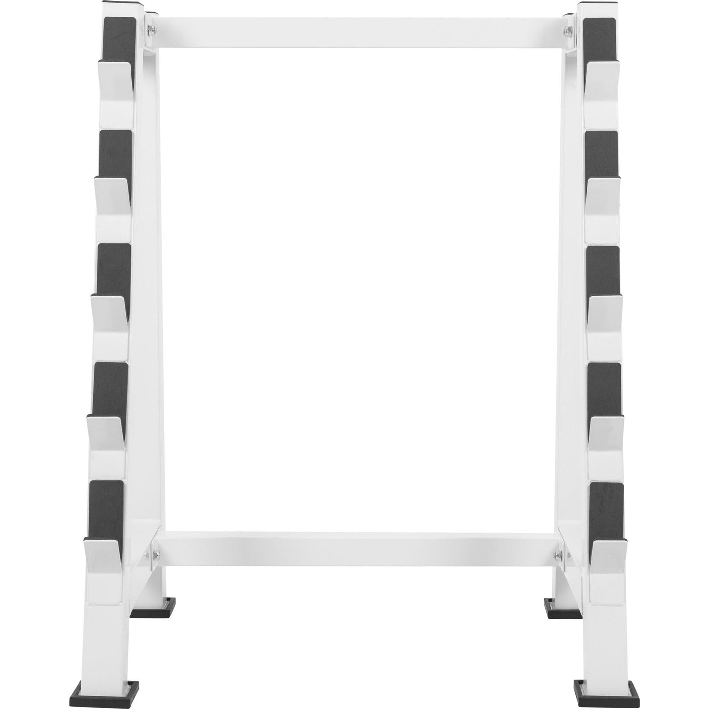 Langhantelablage Weiss - Gorilla Sports Schweiz