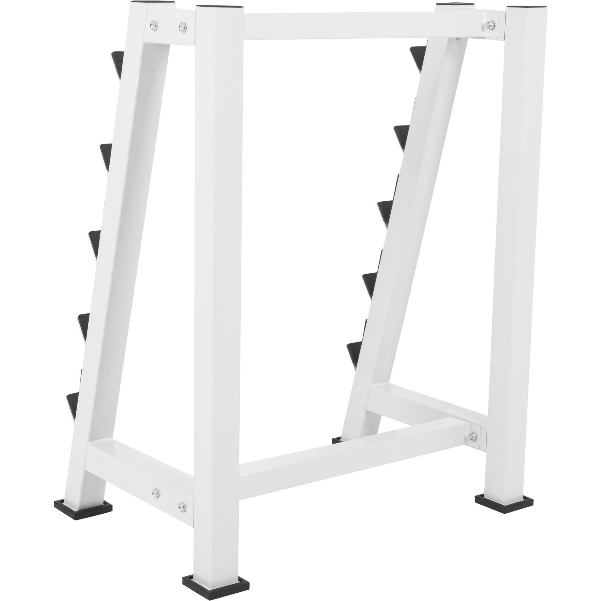 Langhantelablage Weiss - Gorilla Sports Schweiz